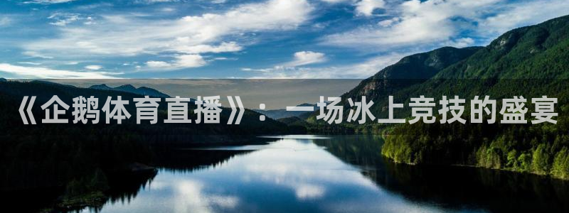 绿茵直播球赛在线观看：《企鹅体育直播》：一场冰上竞技的盛宴